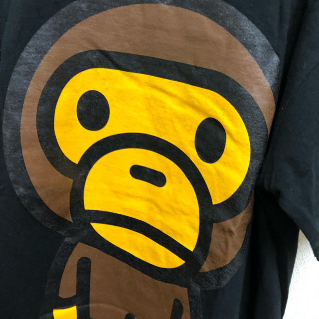 A BATHING APE(アベイシングエイプ)の美品 old APE エイプ baby milo プリント Ｔシャツ Ｓ メンズのトップス(Tシャツ/カットソー(半袖/袖なし))の商品写真