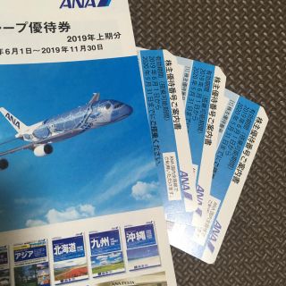 エーエヌエー(ゼンニッポンクウユ)(ANA(全日本空輸))のana 株主優待 3枚(その他)