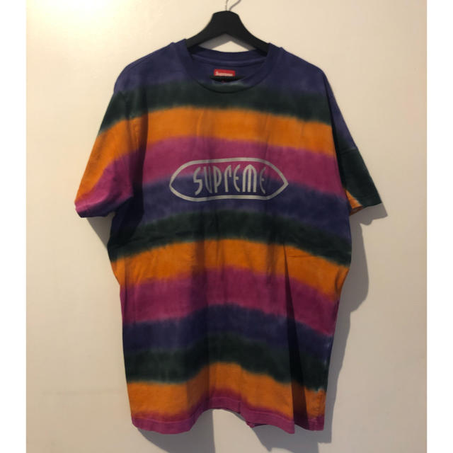 Supreme(シュプリーム)のsupreme Rainbow Stripe Tee XL メンズのトップス(Tシャツ/カットソー(半袖/袖なし))の商品写真