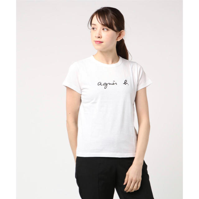 【未使用】アニエスベーロゴ半袖Tシャツ(T3サイズ)アニエス・ベーagnes b 2