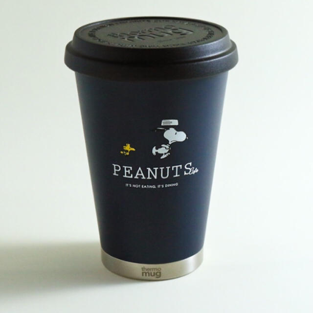 PEANUTS(ピーナッツ)のPEANUTS Cafe×thermo mug タンブラー スヌーピー インテリア/住まい/日用品のキッチン/食器(タンブラー)の商品写真