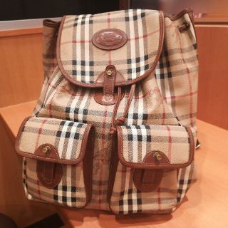 バーバリー(BURBERRY)のバーバリー ヴィンテージリュック(リュック/バックパック)