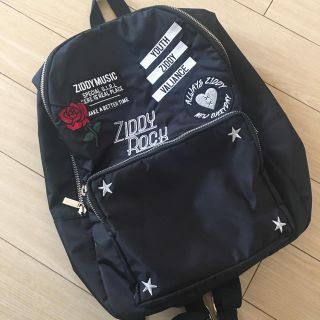 ジディー(ZIDDY)の値下げ ZIDDY ジディー  ワッペン  リュック  完売品  人気商品  (リュックサック)