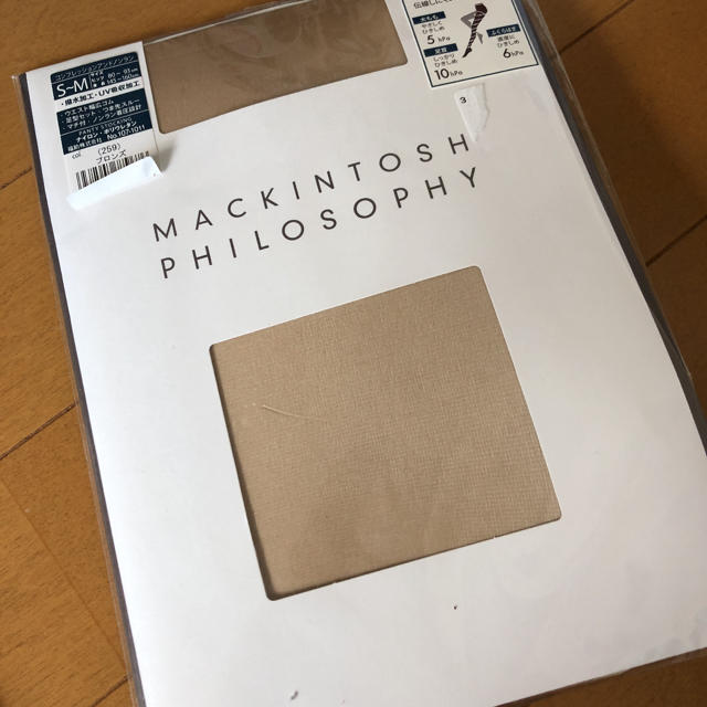 MACKINTOSH PHILOSOPHY(マッキントッシュフィロソフィー)の未使用品 マッキントッシュフィロソフィーストッキング レディースのレッグウェア(タイツ/ストッキング)の商品写真