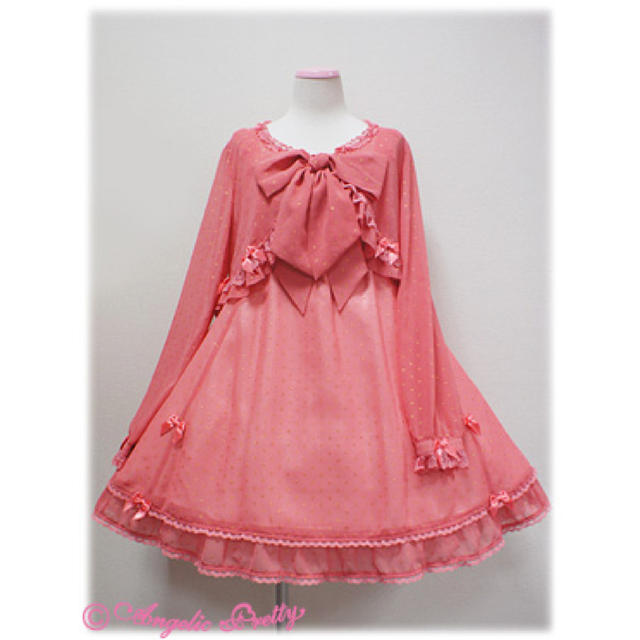 Angelic Pretty - angelicprettyきらめきドットシフォンボレロ&ジャンパースカートSetの通販 by