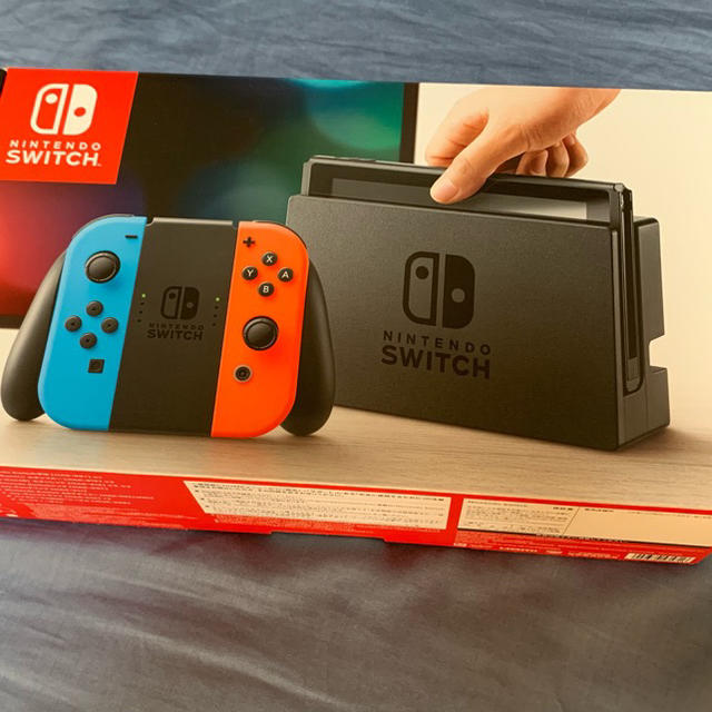 新品未使用！  Nintendo Switch ネオンブルー/ネオンレッド