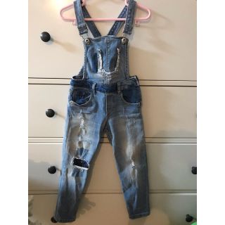 ザラキッズ(ZARA KIDS)の女の子 オーバーオール 110cm(パンツ/スパッツ)