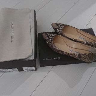 ペリーコ(PELLICO)のPELLICO FLAT SHOES（パイソン）(ハイヒール/パンプス)