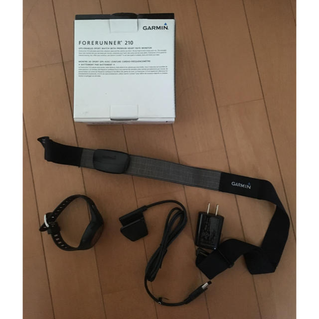 (美品) Garmin ForeAthlete210 GPS時計+心拍計 1