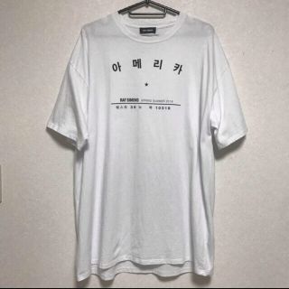 ラフシモンズ(RAF SIMONS)のraf Simons tシャツ(Tシャツ/カットソー(半袖/袖なし))