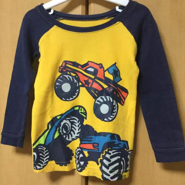 babyGAP(ベビーギャップ)のbaby gap ベビー ギャップ パジャマ 長袖 Ｔシャツ パンツ キッズ/ベビー/マタニティのキッズ服男の子用(90cm~)(パジャマ)の商品写真