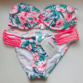 ヴィクトリアズシークレット(Victoria's Secret)の新品 ハワイアンバンドゥビキニ インポート(水着)