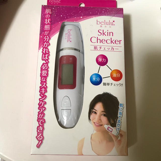 スキンチェッカー 美ルル belulu KRD1042N-WT WHITE 美ルル スキンチェッカー