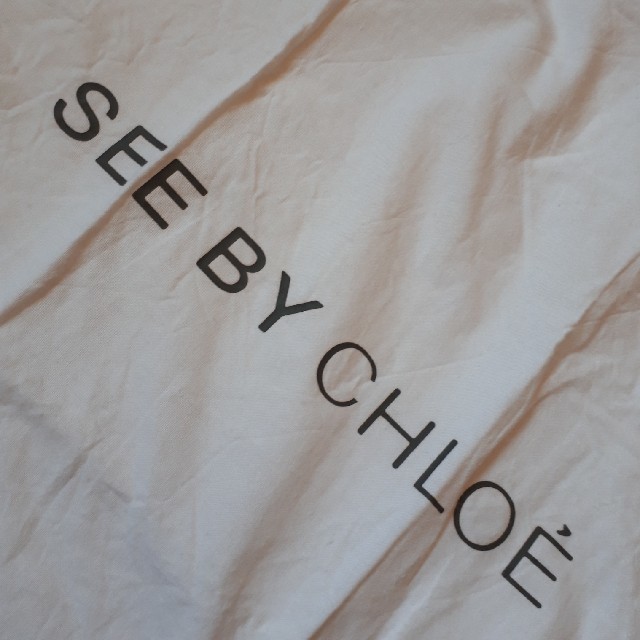 SEE BY CHLOE(シーバイクロエ)のSEE BY CHLOE　シーバイクロエ　袋　ショッパー レディースのバッグ(ショップ袋)の商品写真
