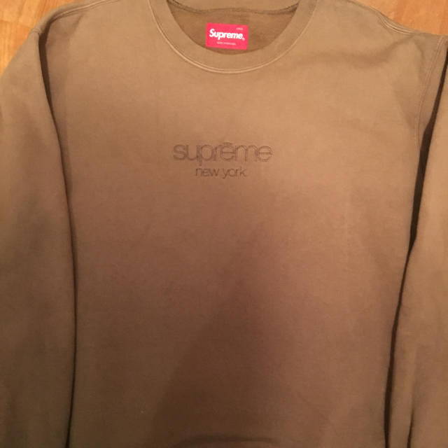 Supreme スウェット　Dipped Crewneck