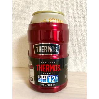 サーモス(THERMOS)の週末セール！新品 サーモス  缶ホルダー 限定色 レッド(食器)