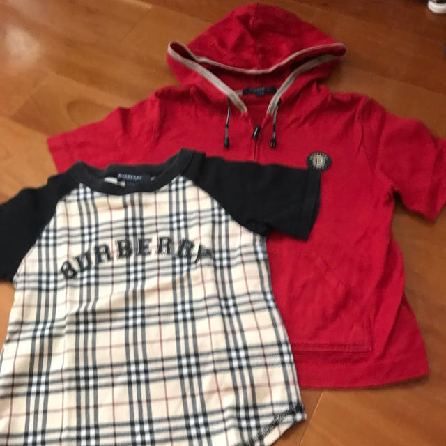 BURBERRY(バーバリー)のバーバリー トップス2枚セット キッズ/ベビー/マタニティのキッズ服女の子用(90cm~)(Tシャツ/カットソー)の商品写真