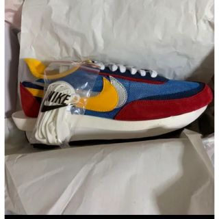 ナイキ(NIKE)のNIKE SACAI LD WAFFLE blue mulch(スニーカー)