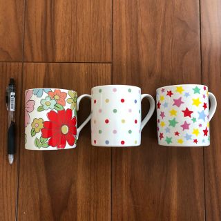 キャスキッドソン(Cath Kidston)のCath Kidston マグカップ 3コセット(グラス/カップ)