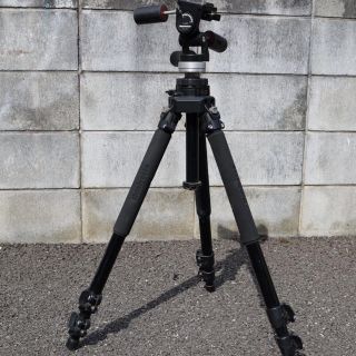 マンフロット(Manfrotto)の【suprekuma様専用】Manfrotto055C三脚＋141RC雲台中古(その他)