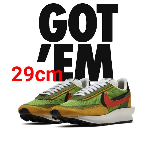 NIKE×sacai LDV WAFFLE 29cmスニーカー