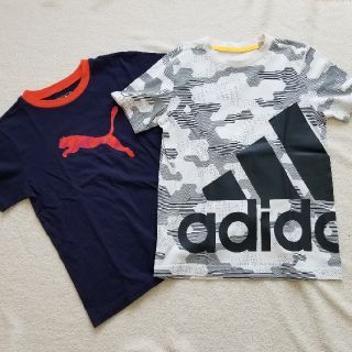 アディダス(adidas)のPUMA & adidas 150cm 半袖 まとめて(Tシャツ/カットソー)