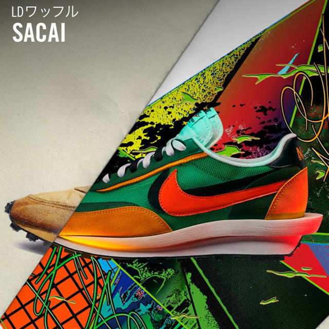 NIKE(ナイキ)のnike sacai LDワッフル メンズの靴/シューズ(スニーカー)の商品写真