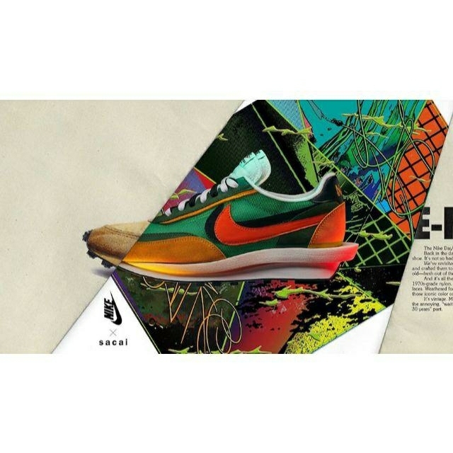 sacai(サカイ)のnike x sacai 26.5cm snkrs当選 メンズの靴/シューズ(スニーカー)の商品写真