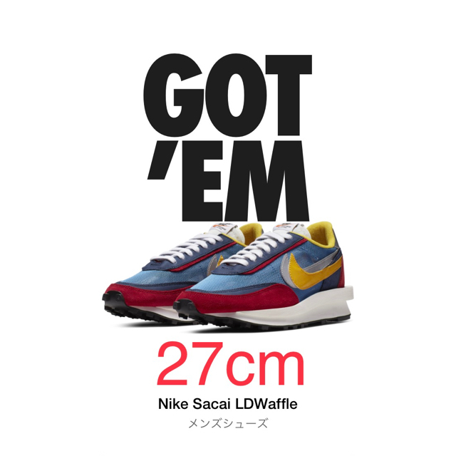 メンズNIKE sacai LDWaffle