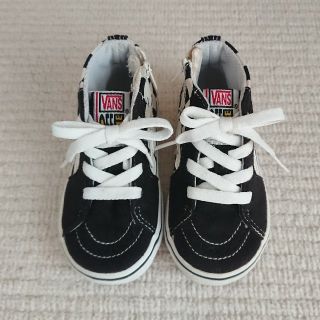 ヴァンズ(VANS)のVANS ハイカットスニーカー キッズ 15㎝(スニーカー)