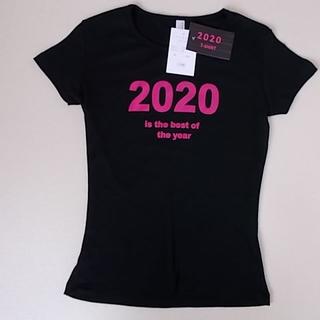 【新品】【お買い得】ＸＬサイズ　２０２０Tシャツ（ホットピンク）　(Tシャツ(半袖/袖なし))