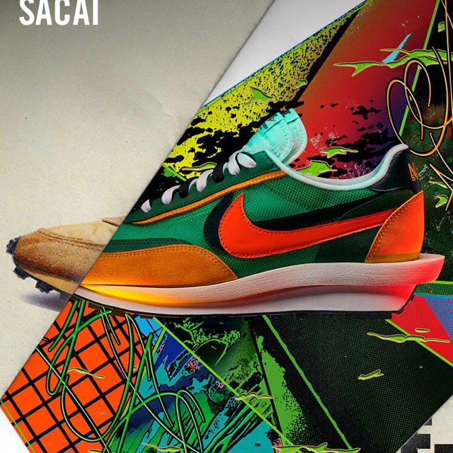 sacai(サカイ)の 26cm SACAI Nike Sacai LDWaffle  メンズの靴/シューズ(スニーカー)の商品写真