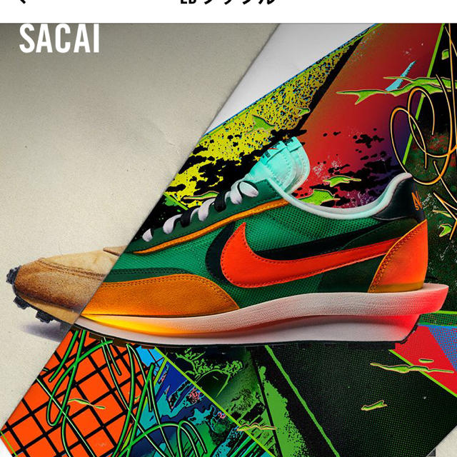 sacai(サカイ)のnike sacai 即購入オーケー メンズの靴/シューズ(スニーカー)の商品写真