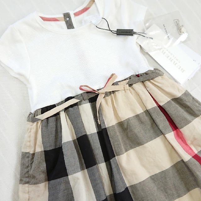 BURBERRY(バーバリー)の新品タグ付き☆バーバリー チルドレン ワンピース キッズ/ベビー/マタニティのキッズ服女の子用(90cm~)(ワンピース)の商品写真