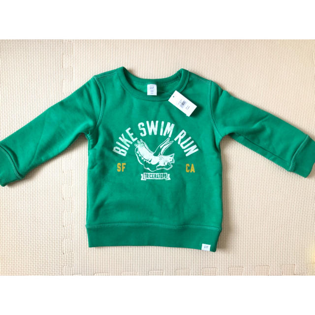 GAP Kids(ギャップキッズ)のgap スウェット  パーカー  キッズ/ベビー/マタニティのキッズ服男の子用(90cm~)(Tシャツ/カットソー)の商品写真