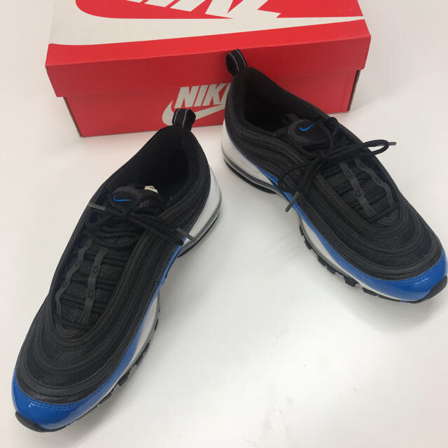 NIKE(ナイキ)の新品 NIKE AIR MAX 97 エアマックス エアー 黒 青 ブルー メンズの靴/シューズ(スニーカー)の商品写真