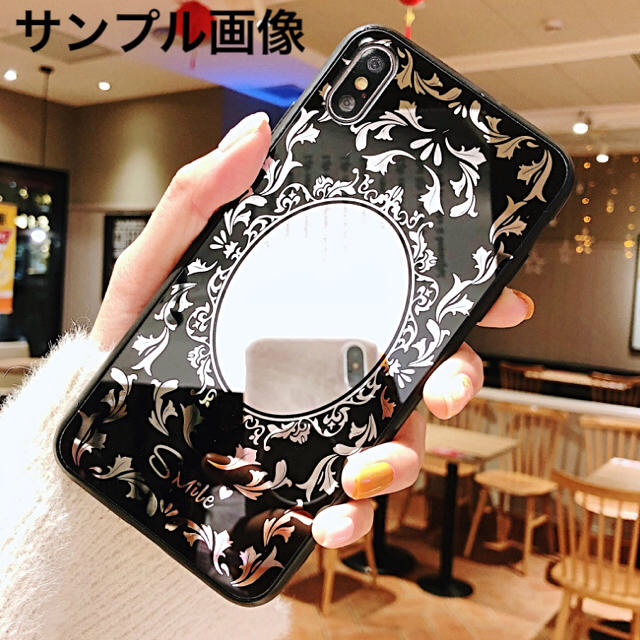 アイフォンXR iPhoneXRソフトケース☆鏡☆ミラー☆ブラック☆送料無料の通販 by ロゴ's shop｜ラクマ