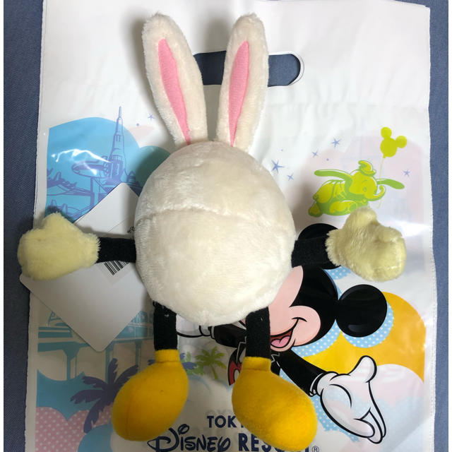 Disney(ディズニー)のディズニーランド イースター 2019 うさたま ぬいぐるみバッジ エンタメ/ホビーのおもちゃ/ぬいぐるみ(キャラクターグッズ)の商品写真