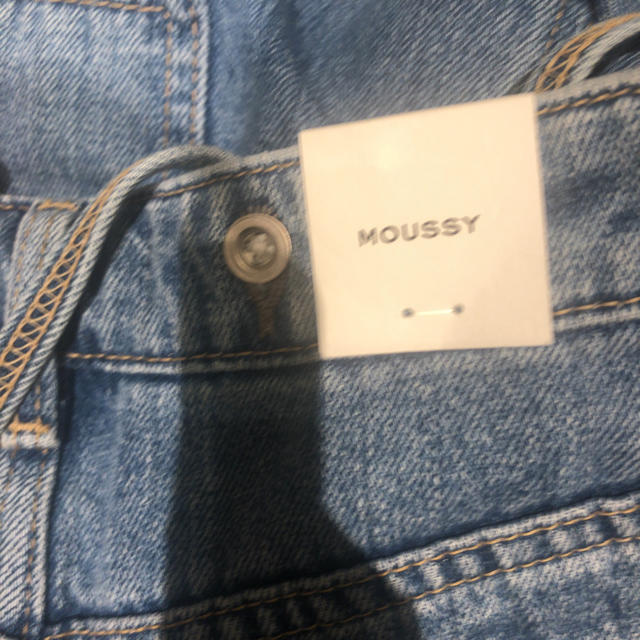 web即完！MOUSSY STRAP WIDE DENIMストラップワイドデニム 3