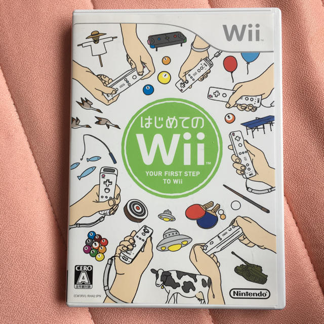 Wii(ウィー)のWiiソフト はじめてのWii エンタメ/ホビーのゲームソフト/ゲーム機本体(家庭用ゲームソフト)の商品写真
