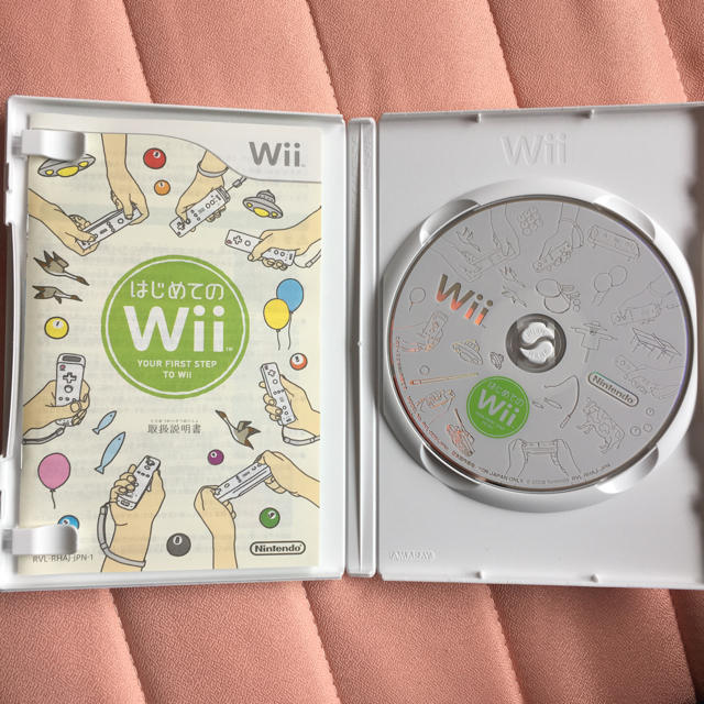 Wii(ウィー)のWiiソフト はじめてのWii エンタメ/ホビーのゲームソフト/ゲーム機本体(家庭用ゲームソフト)の商品写真