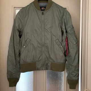 アルファインダストリーズ(ALPHA INDUSTRIES)のアルファインダストリーズ MA-1 ブルゾン カーキ(ブルゾン)