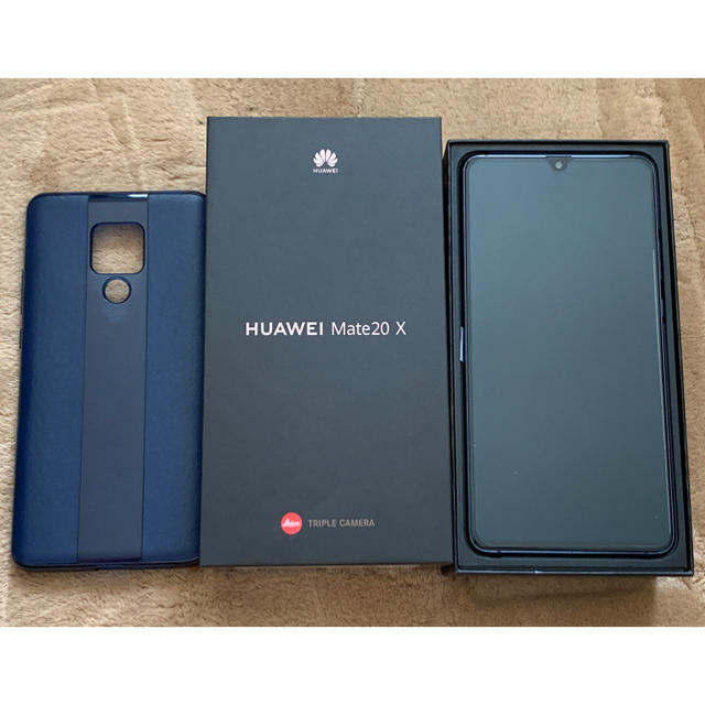 Taka様美品Huawei Mate 20 X グローバル版 ブルー