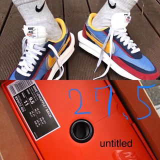 サカイ(sacai)のsacai nike 27.5(スニーカー)