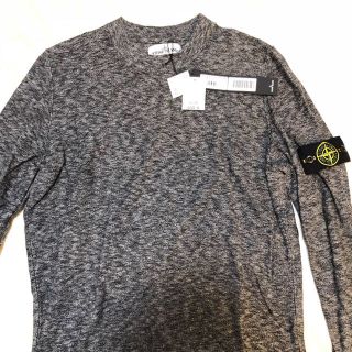 ストーンアイランド(STONE ISLAND)のSTONE ISLAND ストーンアイランド グレー セーター Lサイズ(ニット/セーター)