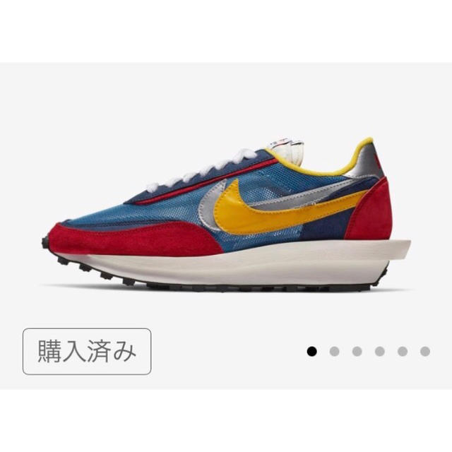 270cmUS9品番27 Nike Sacai LDWaffle BLUE ナイキ サカイ 納品書