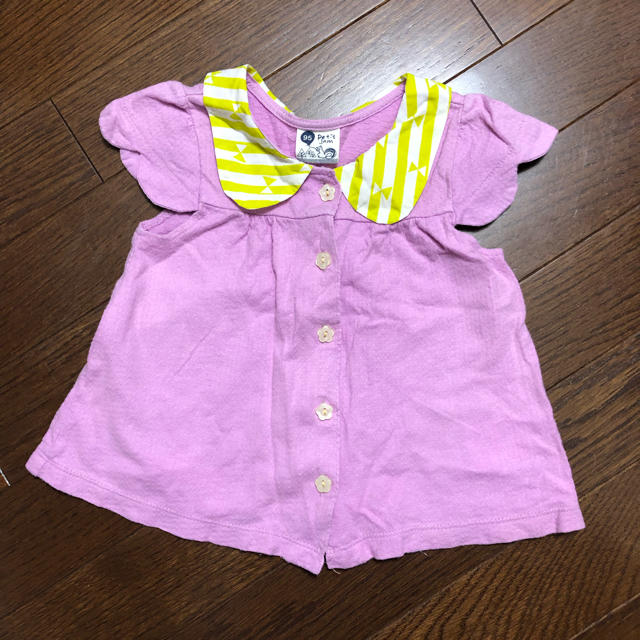 Petit jam(プチジャム)のAYA様ご専用【プチジャム】半袖2wayＴシャツ、風船パンツ キッズ/ベビー/マタニティのキッズ服女の子用(90cm~)(Tシャツ/カットソー)の商品写真