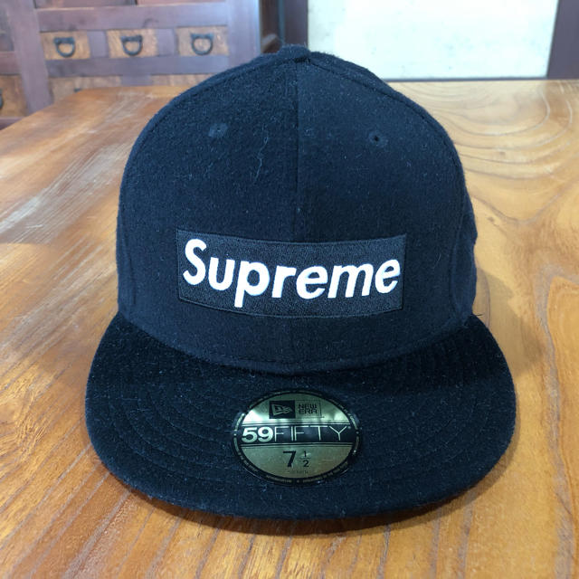 Supreme(シュプリーム)のsupreme new era cap wool メンズの帽子(キャップ)の商品写真