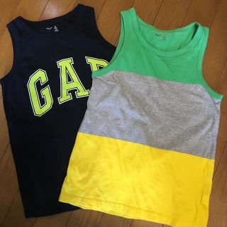 ギャップキッズ(GAP Kids)のhha様専用 GapKids 130〜140 タンクトップ 2枚セット(Tシャツ/カットソー)