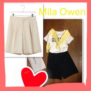 ミラオーウェン(Mila Owen)の新品未使用♡ハーフパンツ(ハーフパンツ)